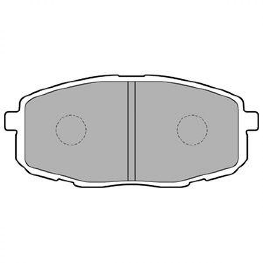 Hyundai İ30 2007-2011, Kia Ceed 2007-2011 Ön Fren Balatası Takım Amerikan