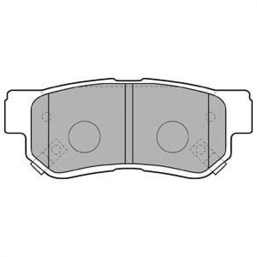 Hyundai Tucson 2004-2010, Santafe 2001-2005, Kia Sportage 2004-2008, Arka Fren Balatası Takım