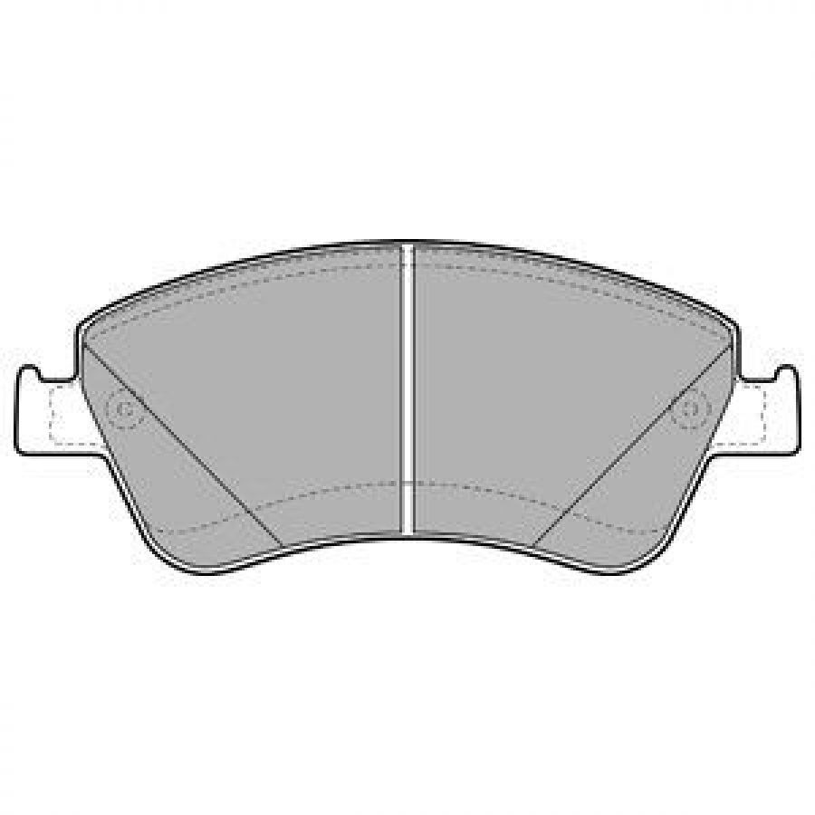 Toyota Corolla, Auris 2007-2012 D4d Dizel Ön Fren Balatası Takım Amerikan