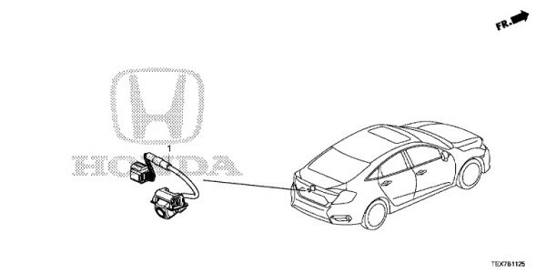 Honda Civic 2016- Fc5 Geri Görüş Kamerası