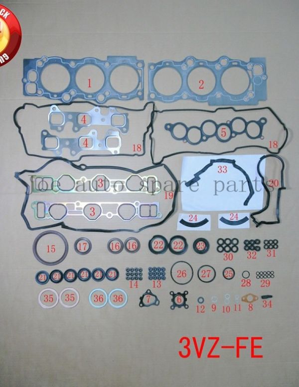 Toyota Land Cruiser, Camry 1991-1996 3vzfe Takım Conta